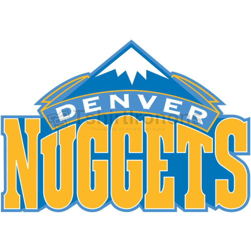 Denver Nuggets T-shirts Iron On Transfers N980 - Click Image to Close